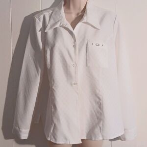 Christopher banks' button-down blouse size L